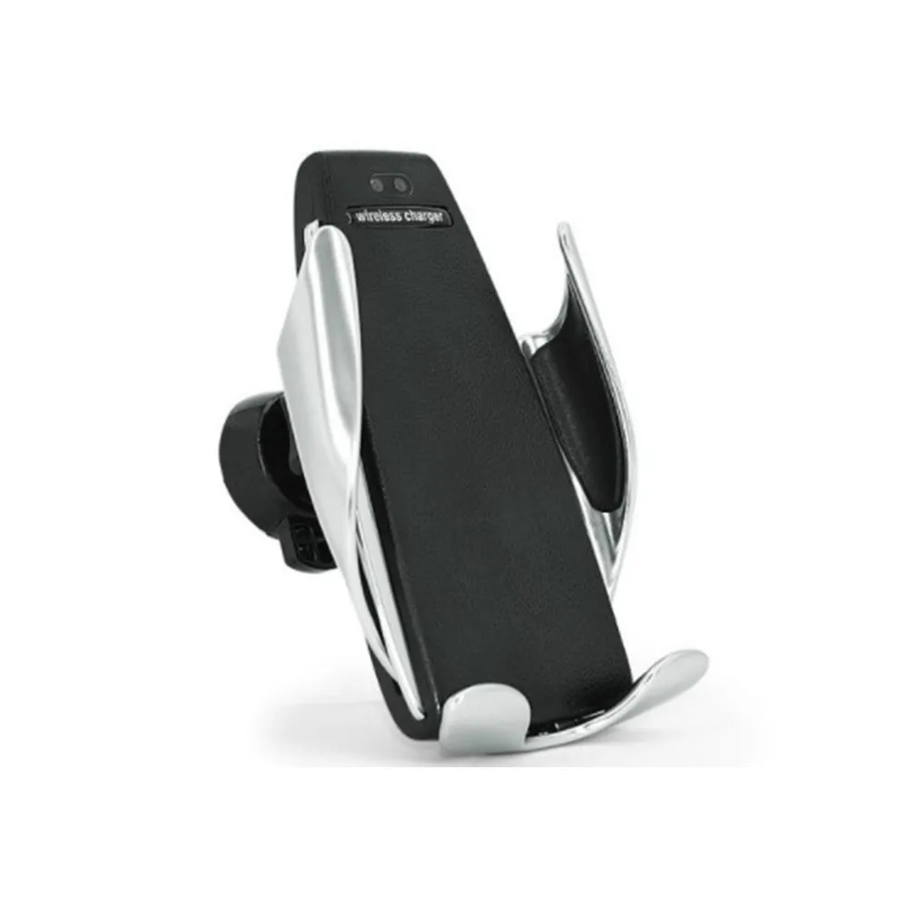 S5 Wireless car Charger Smart Automatic Clamping Phone Holder charger for Iphone X XS Max 8 7 samsung s8 s9 s10