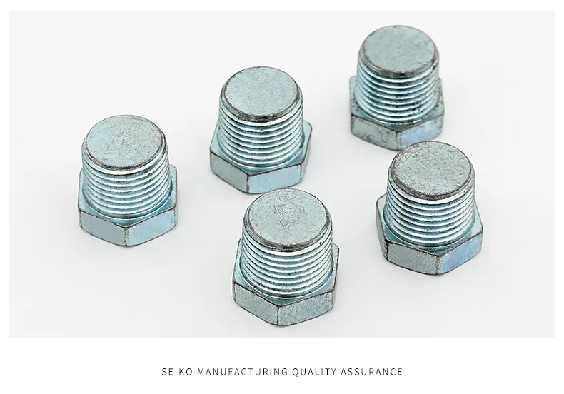 Customized Professional Cast Iron Plug Designed Heavy-Duty Industrial Use Providing Secure Pipe Fittings Iron Plug