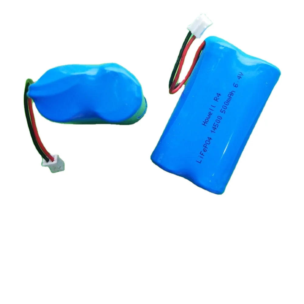 Wholesale high discharge rate Lifepo4 6.4v li-ion rechargeable battery made in China