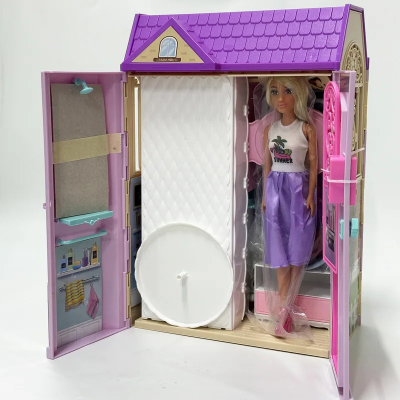 11 5 Реалистичная кукла с роскошной спальней роскошные аксессуары для кукольного домика детей и коллекционеров