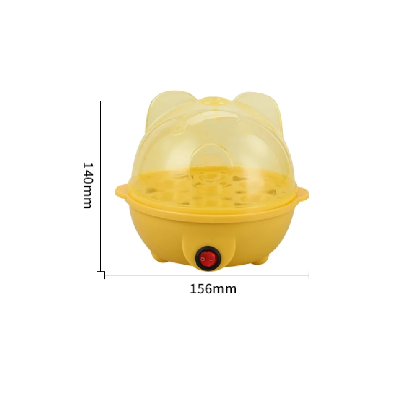 Multi-function Bear Lid Egg Cooker Egg Steamer Kitchen Appliances Helper Breakfast Machine Egg Boiler