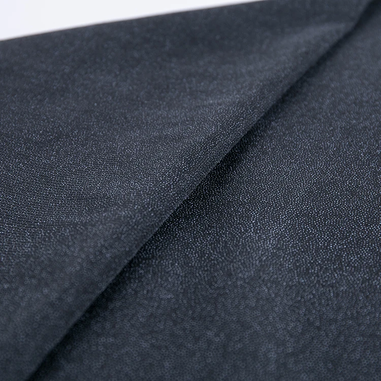 Polyester 2 ways elastic fusing interlining