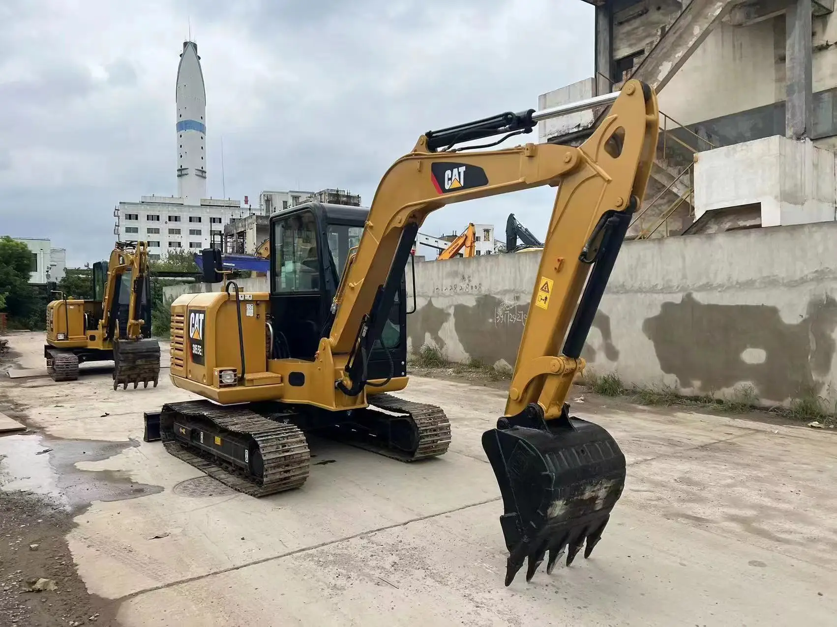 Используемый японский 305 для кошек 305.5E2 5 306E мини-экскаватор продажи б/у Строительная техника небольшой экскаватор
