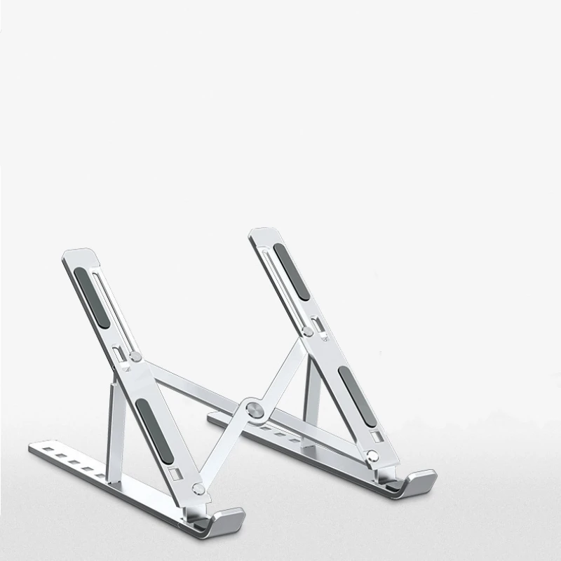 Wholesale Portable Aluminum Alloy Laptop Stand Adjustable Foldable Tablet PC Stand