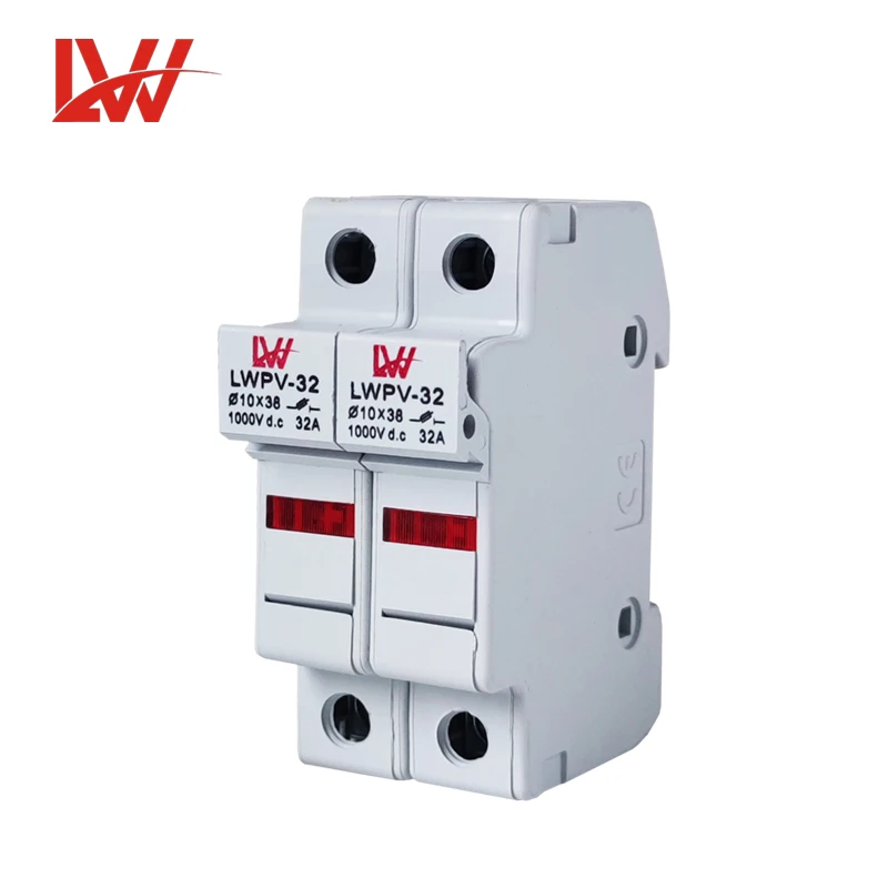 Fuse Holder DC1000V 15A DC Fuse  2p dc 1000V