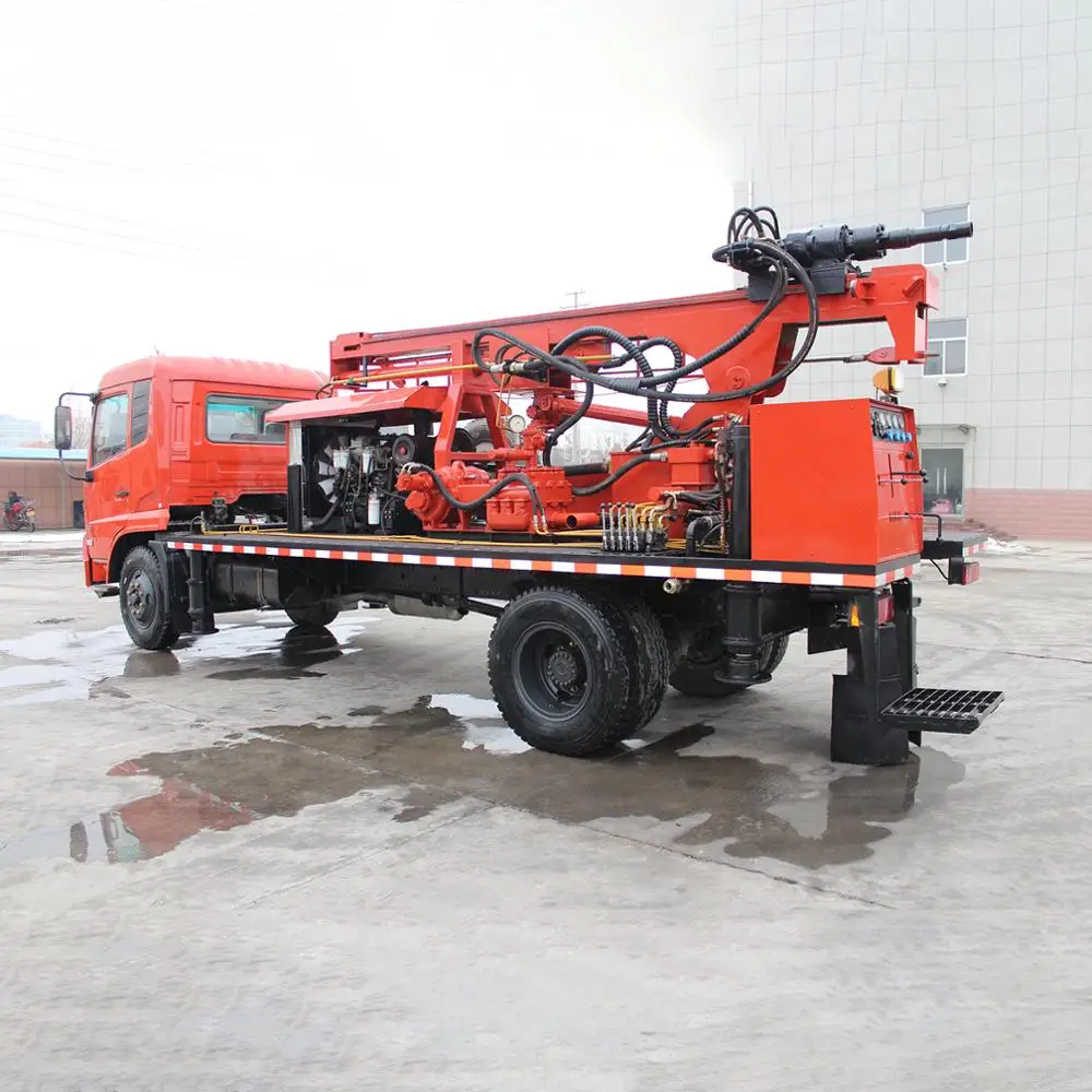 Used 600m truck mounted deep borehole water well drilling rig machine for sale