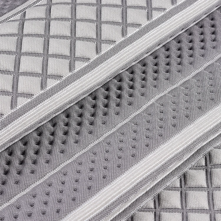 Mattress border fabric knitted jacquard anti-mite mattress cover fabric