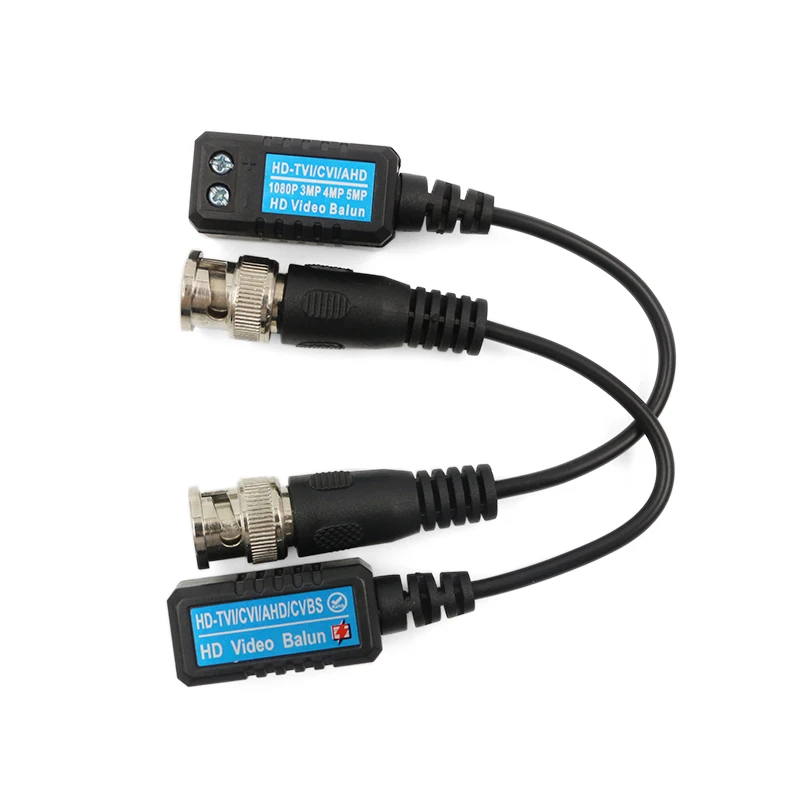
High quality surge protection 1080P Single channel Passive UTP video balun with CE FCC ROHS 3 years warranty for CCTV camera 