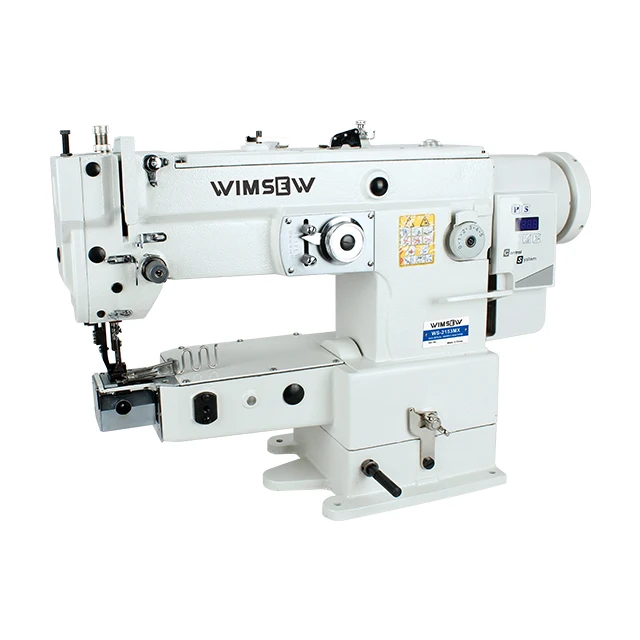 WS2153DMX Cylinder bed  walking foot upper and lower feed zigzag sewing machine with binding