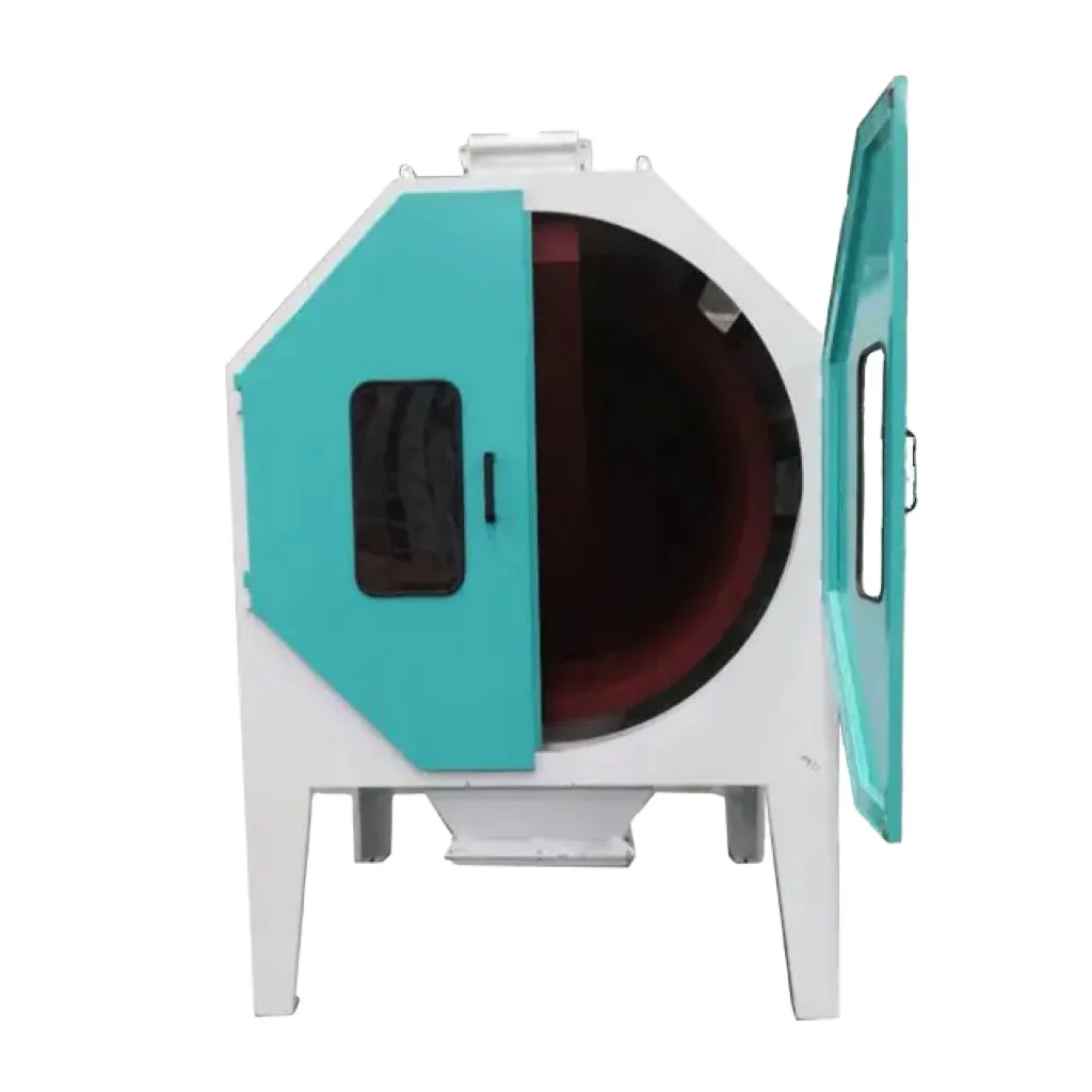 High Quality TCQY   Series Drum Sieve Paddy Cleaning Machine in Rice Milling Plant
