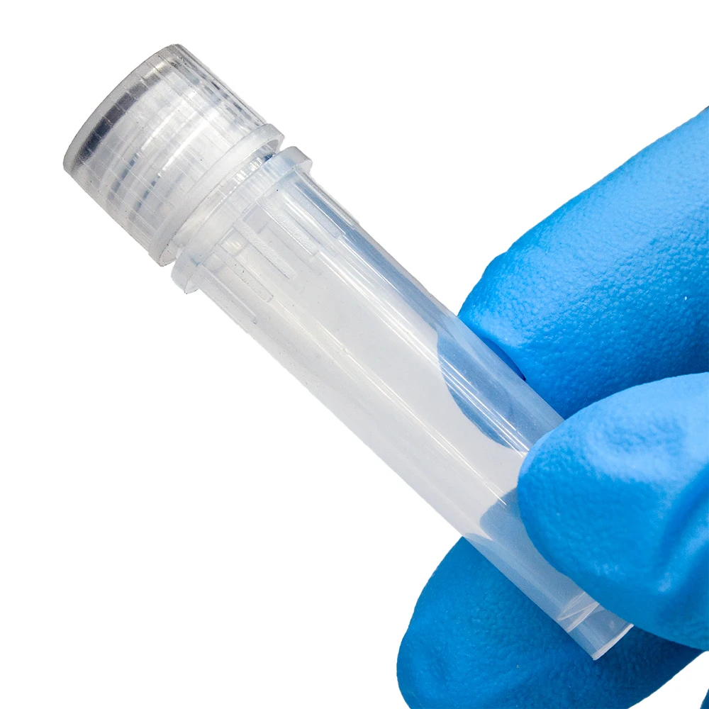 Plastic Self Standing 0.5ml 1.5ml 2ml cryovial tube