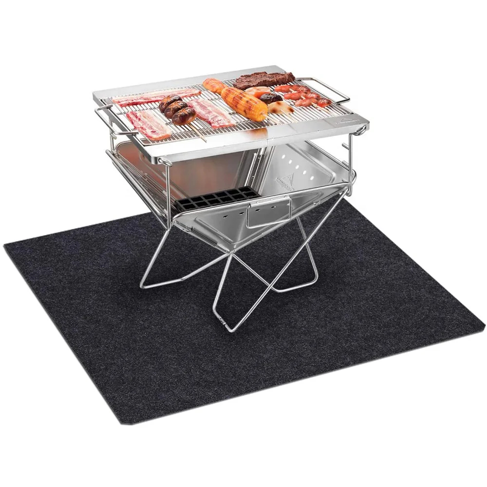 grease, oil and spills absorbent BBQ grill mat (600404605)