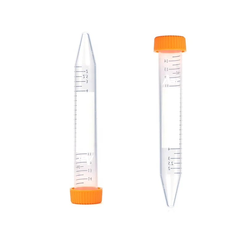 for lab centrifuge machine consumables disposable plastic 15ml centrifuge tubes conical tube