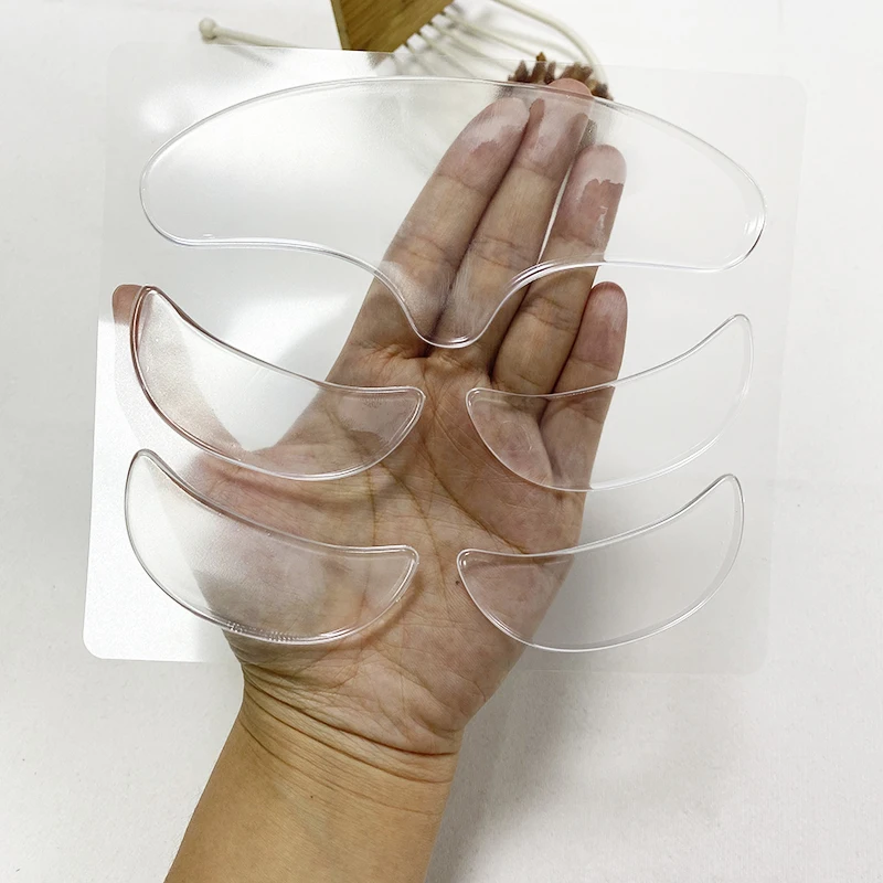 Transparent Overnight Anti Aging Patches Set Reusable Face Skin Care Medical Silicone Sleeping Patches for Wrinkles