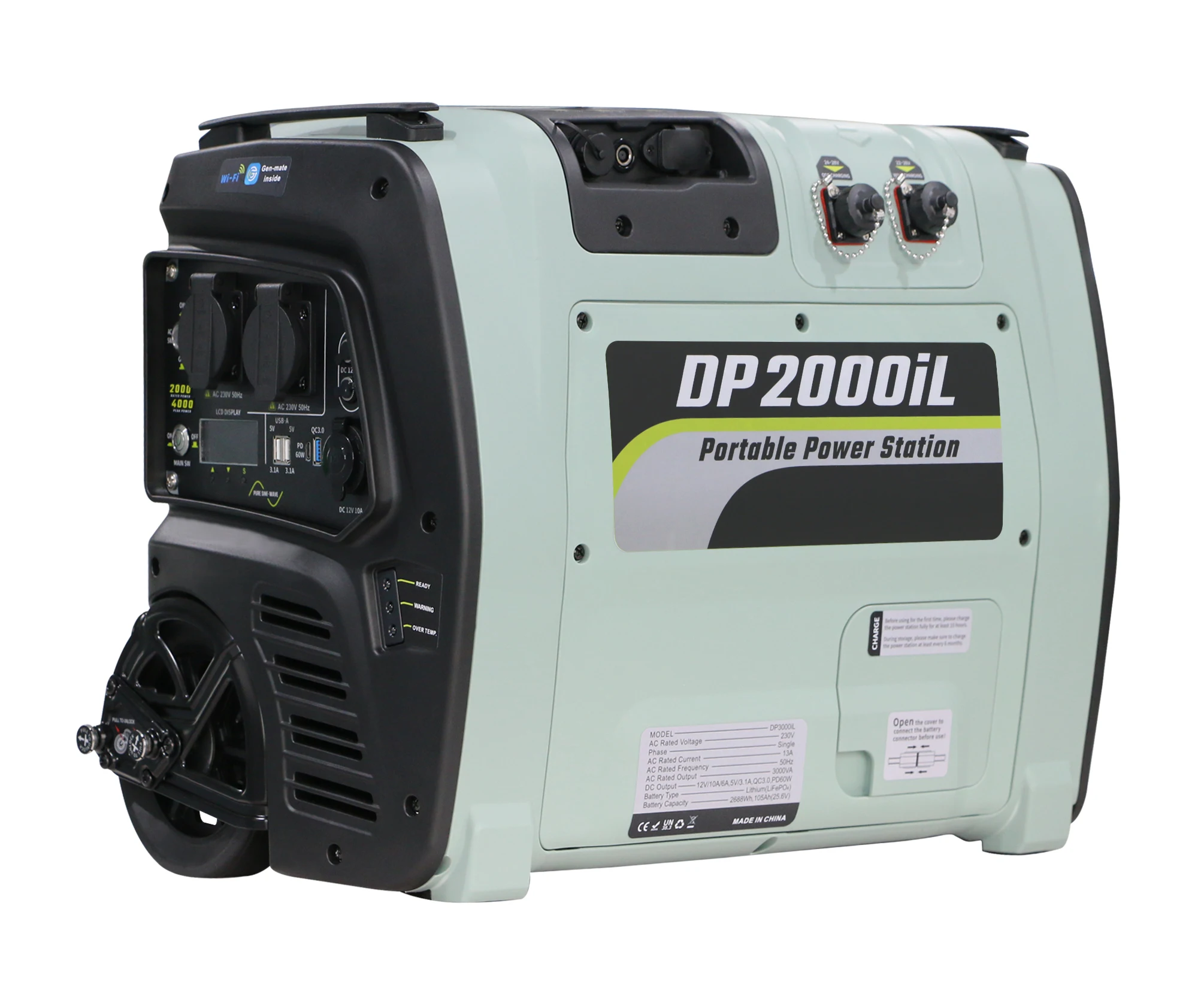 2024 New Arrival 2000w AC DC Portable Solar Generator 2000w With Solar Panel