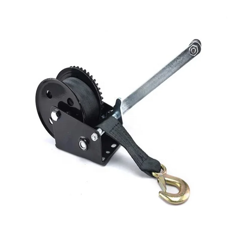 OEM Service Provided Hand Winch Heavy Duty Steel Cable Crank Gear Winch Boat Trailer