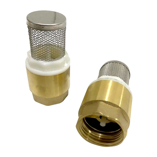 Corrosion Resistance Customized Brass Vertical Check Valve, Stainless Steel Brass Spring Vertical Water Check Valve