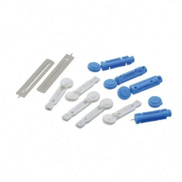 Retractable disposable safety sterile flat twist blood lancet price