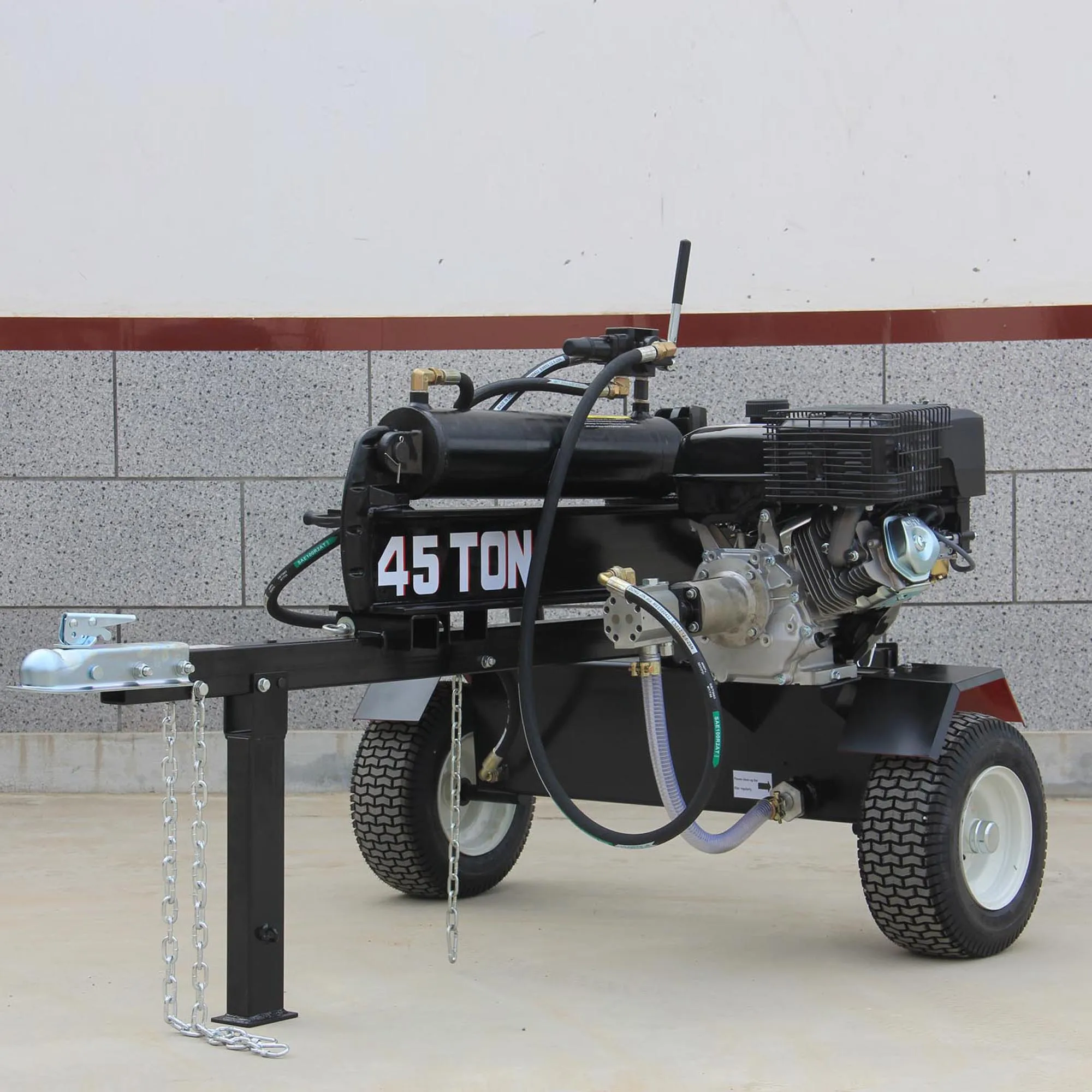 china professional manufacturer with competitive price 22t/40t standing wood splitter kinetic electric shandong woodsplitter