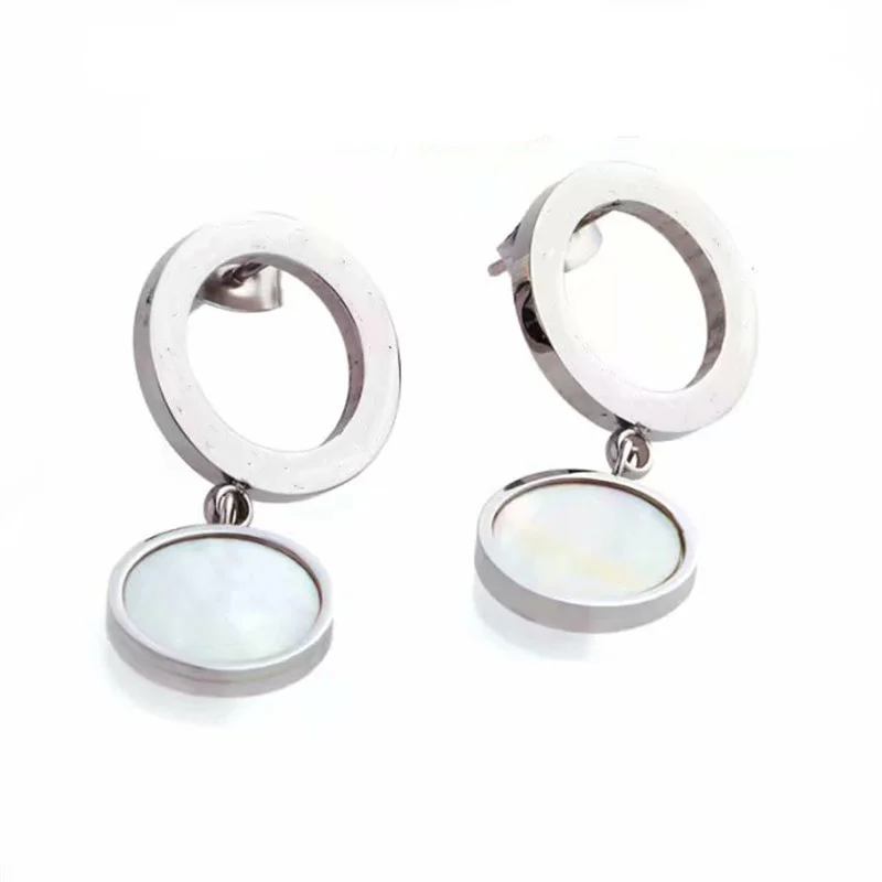 Luxury brand designer skirt shaped earrings with a light luxury earrings made of pure silver for women, needle earrings