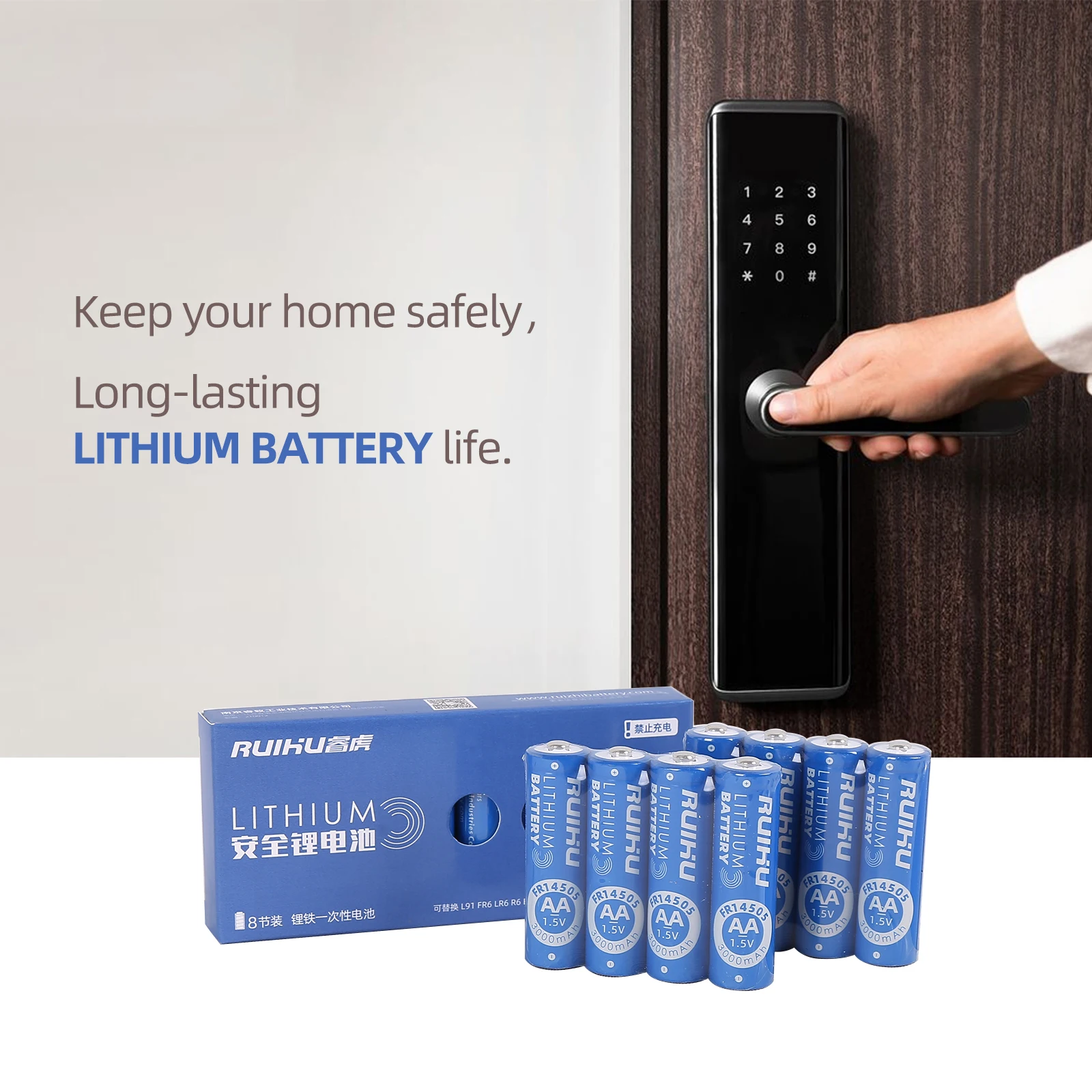 1 5 В батарея FR14505 AA 3000 мАч Замена Energizer L91 конечная литиевая
