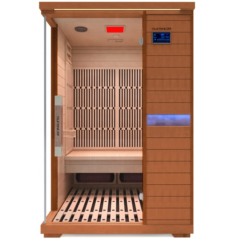 Sale of 2022 new high-tech indoor dry steam double red cedar steam sauna far infrared sauna room