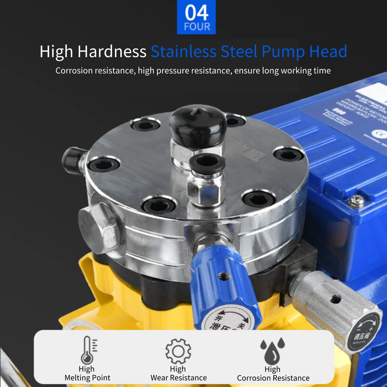 4800W Airless Paint Sprayer Tools High Pressure Gun Professional for Industrial Wall Floor Paint, 35L Capacity, 220V 45Kg