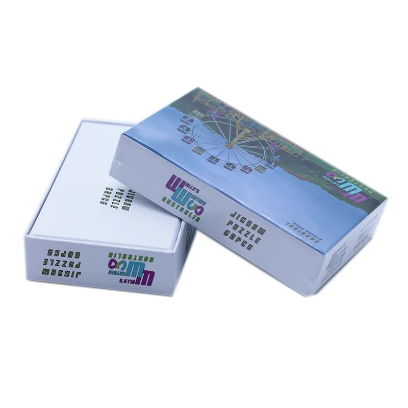 Wholesale custom personalized design and logo Cartoon anime kid toys puzzle 1000