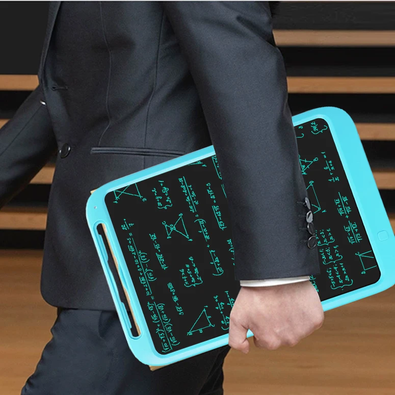 2023  hot sale 12 Inch high writing brightness drawing pad Fine handwriting with silicone frame for memory memo and study