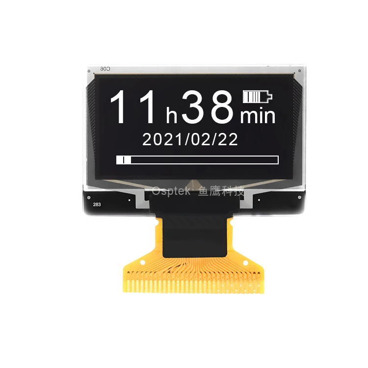 1.3 Inch 128x64 Parallel,4-wire Spi,I2c Interface CH1116 Oled Lcd Screen For Smart Watch