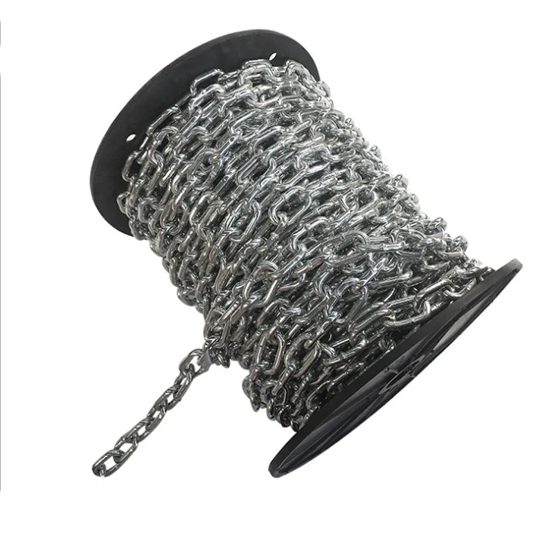 Din 766/764/763 Long Link Chain 6mm Iron Chain welded Chain