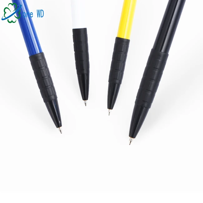 
Promotional customized logo multi color signed plastic bulk advertising gift ballpoint pens 