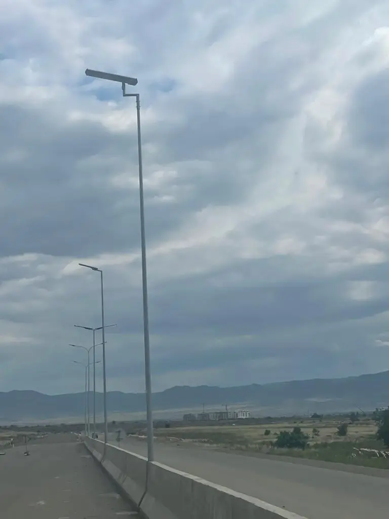 Adjustable Angle Motion Sensor 30W 60W 90W 150W 120W Outdoor Lighting Led Solar Street Light