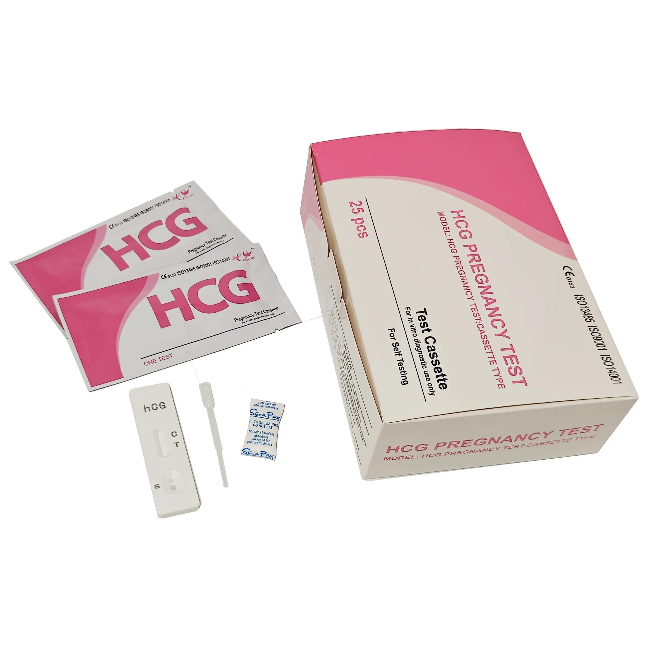 EGENS test de grossesse HCG Pregnancy Test