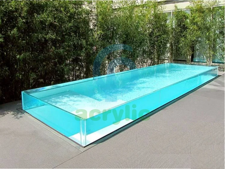 PG Wholesale Plexiglass Cylinder Tube Acrylic Swimming Pool