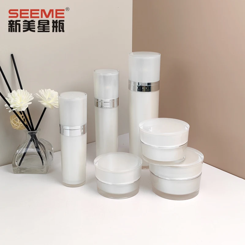 acrylic empty plastic bottle for toothpaste clear color bottle plastic bottles for chemicals