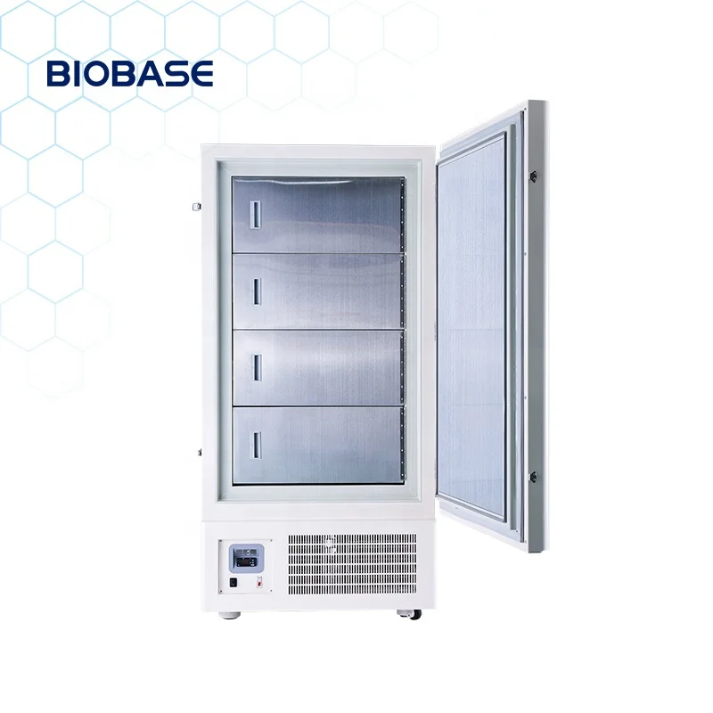 BIOBASE China L -40 Freezer (Horizontal) BDF-40V608 With High and low temperature alarm For Lab and hospitals