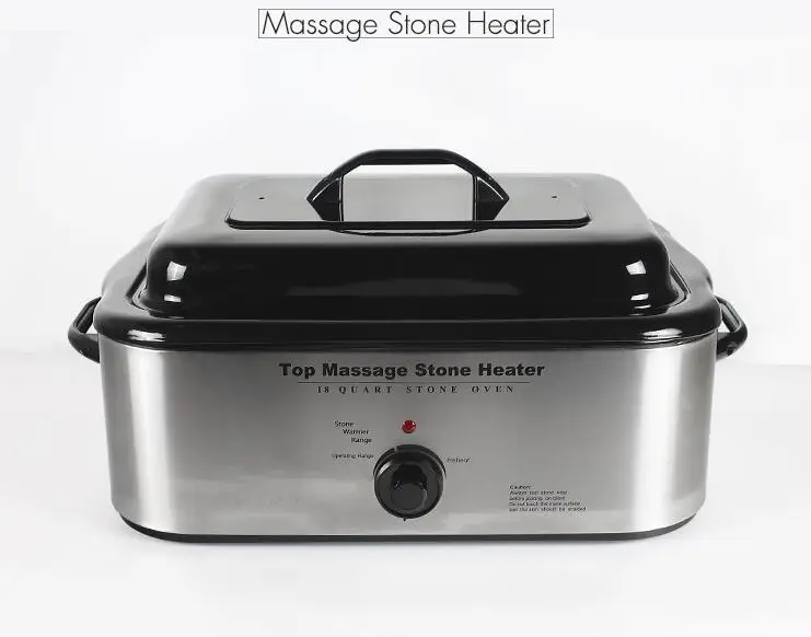 Cheap price Professional hot stone massage heater Body Spa Basalt hot stone massage set with massage stone heater