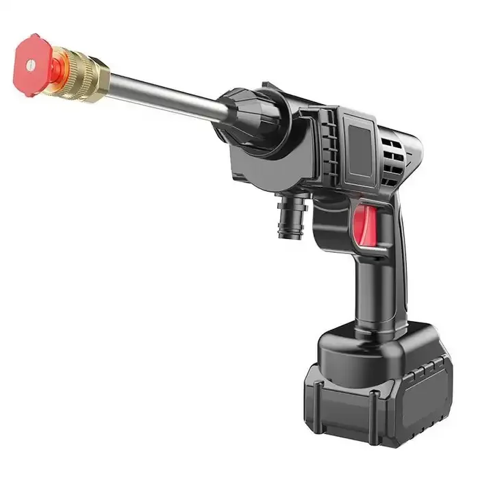New Arrival 2024 Car Whasher High Pressure Portable Wash Gun Cordless Electric Cleaning Machine Lithium Battery Washer Spray Gun