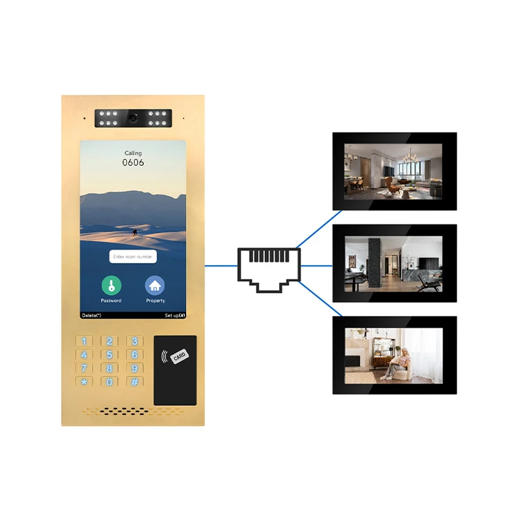 Security camera system doorbell wifi video doorbell interom building