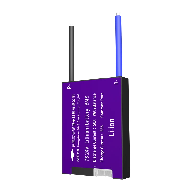 
7s bms for top quality protective Integrated circuit 18650 battery 24V 50A 7S bms lithium ion battery pack 