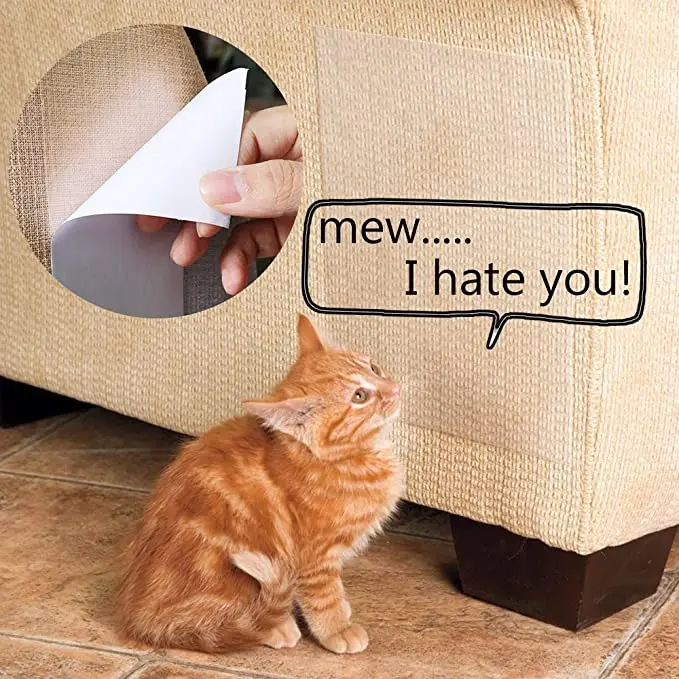 D/S solvent glue Anti-Cat Sofa Pet Protection Training Anti-Scratch Resistance Anti Cat Scratch Tape