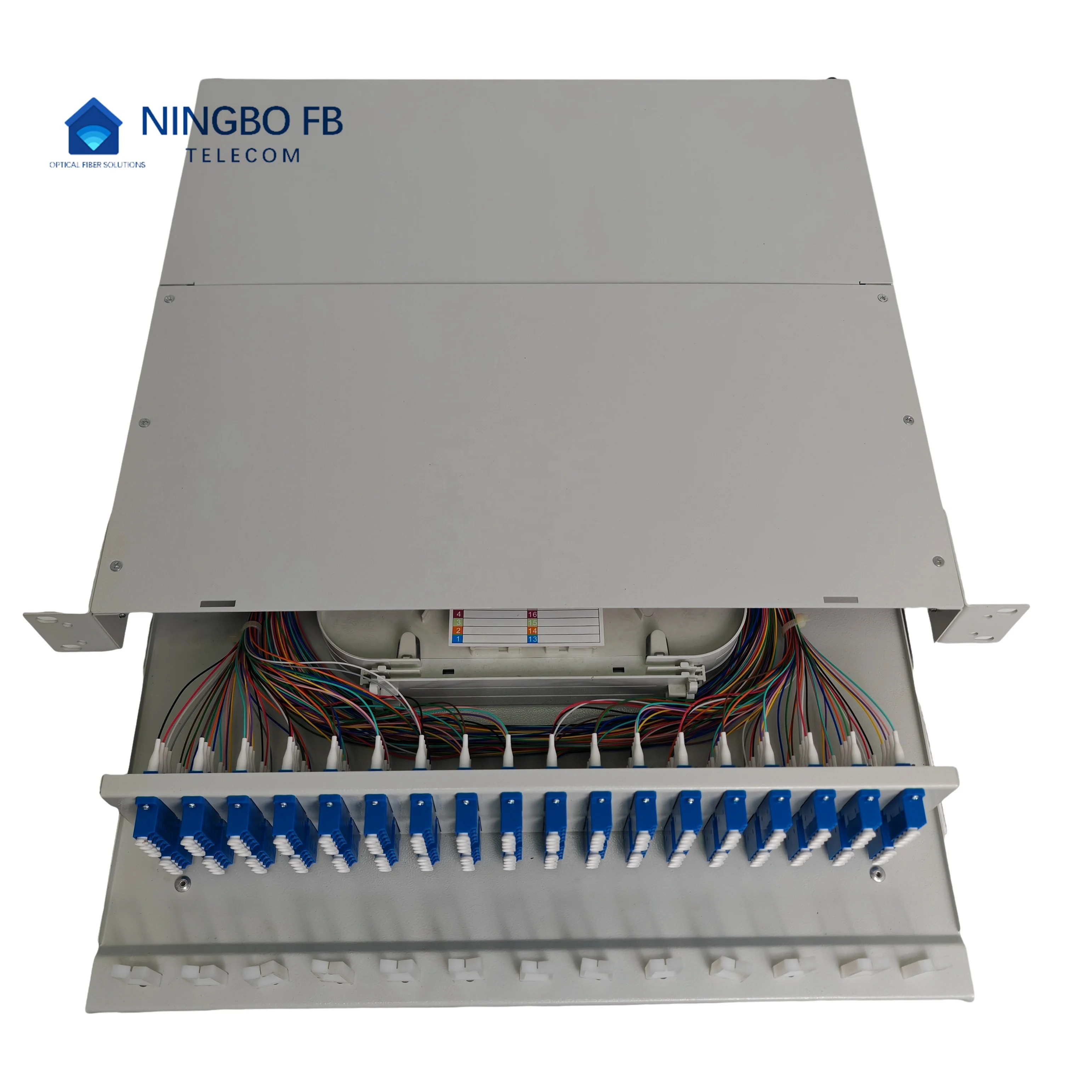 Optical Distribution Frame with Patch Panel  19-21 Inch Auto Adjust 12 24 48 72 96 144 288  port core Optic Fiber Rack