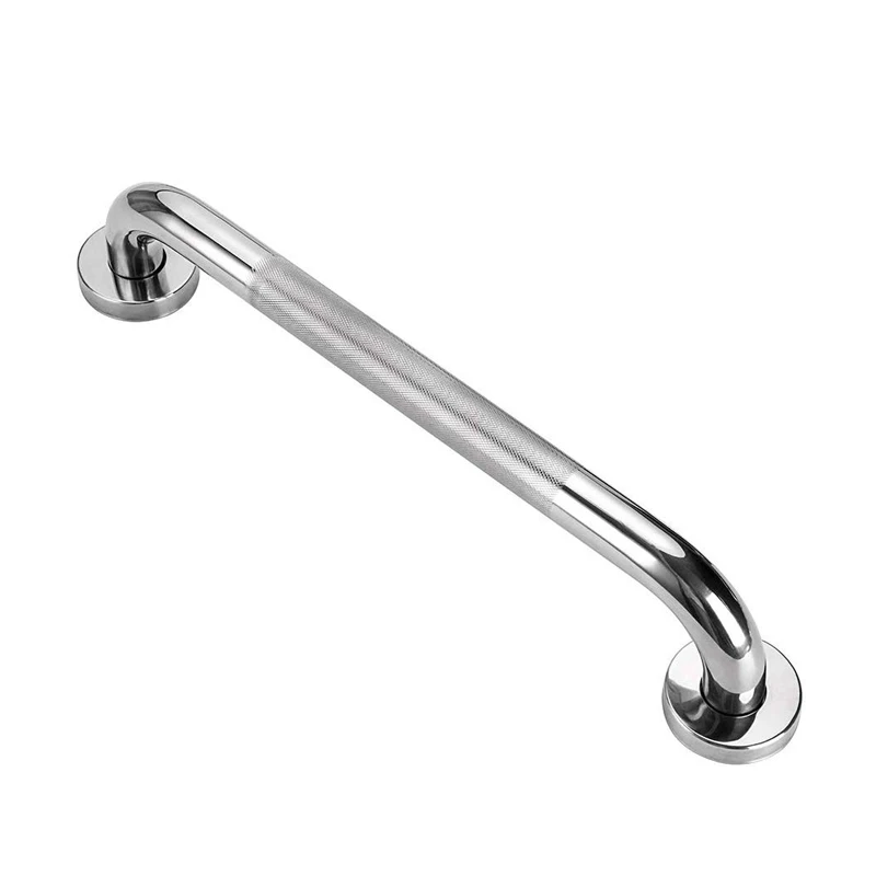 304 Stainless Steel Shower Grab Bar Brushed Nickel Bathroom Balance Handle Bar Safety Hand Rail Support Grab Bar for disabled