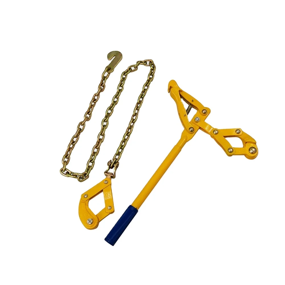 High tensile electric fencing steel wire stretcher chain strainer for goat fence