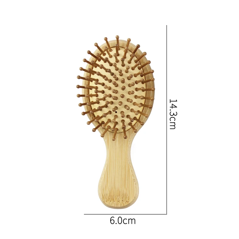 trending products 2024 new arrivals Wholesale hair salon brush round Air bag Comb Bamboo Antistatic Hair Brush