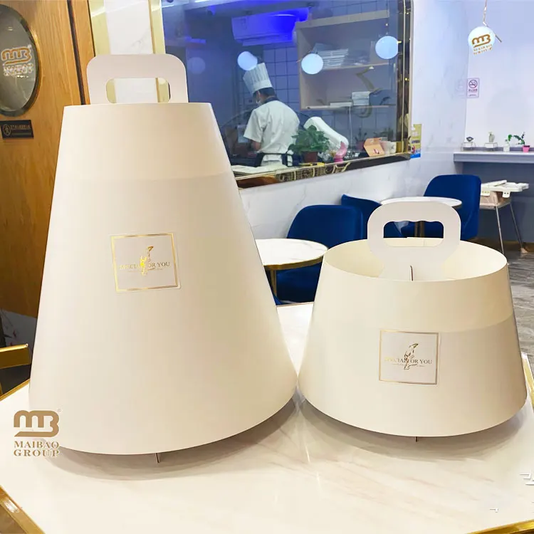 Wholesale Three-tier Paper Decoration Dessert Stand Dessert Table Cake Stand For Wedding And Party Decoration