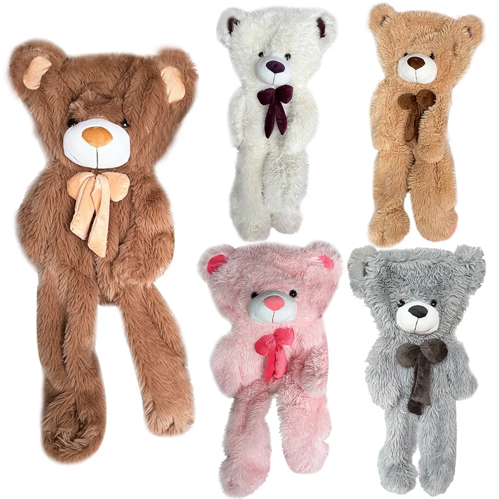 Wholesale Unstuffed Plush Teddy Bear Toys Fluffy Teddy Bear Big Giant Teddy Bear Skin Without Filling