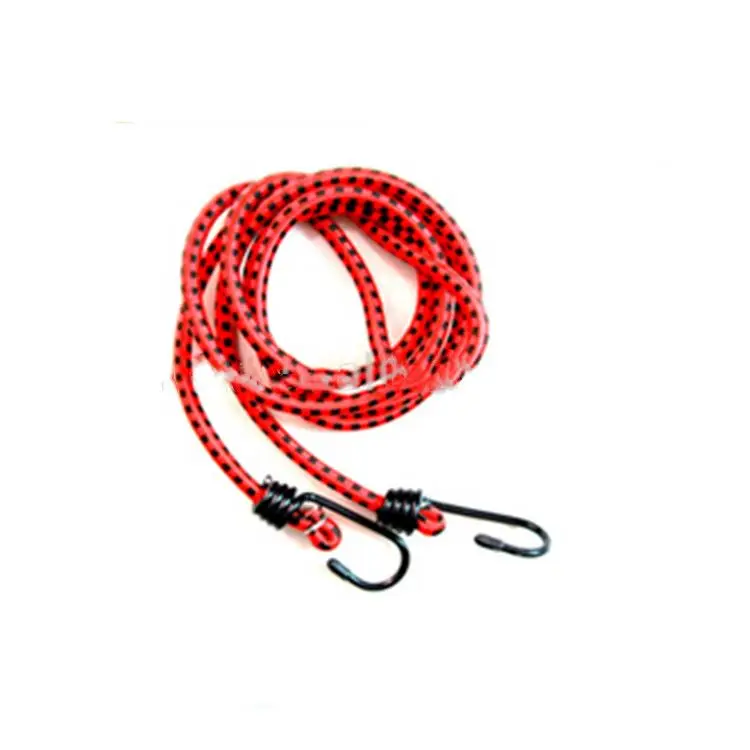 Factory directly provide adjustable Elastic Bungee Cord with Hooks