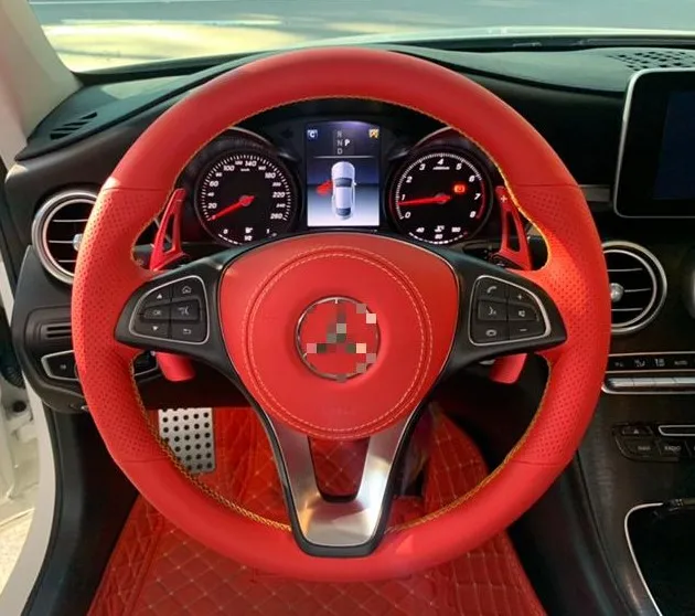 OEM Mercedes-Benz carbon fiber steering wheel for Benz A B C E Class GLA GLC GLE CLA AMG